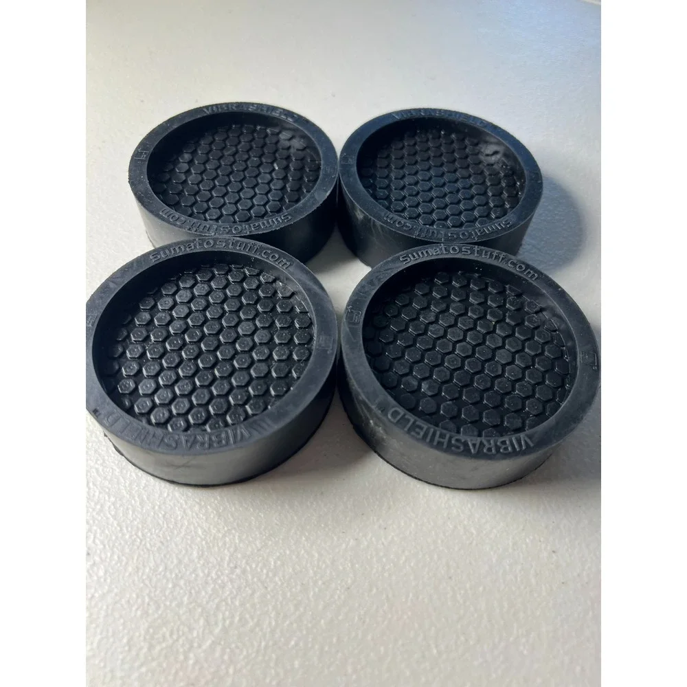 Sumato Stuff VibraShield Anti Vibration Washer Dryer Pads Set of 4 HexaGrip